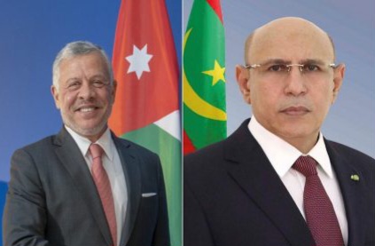رئيس الجمهورية يهنئ العاهل الأردني