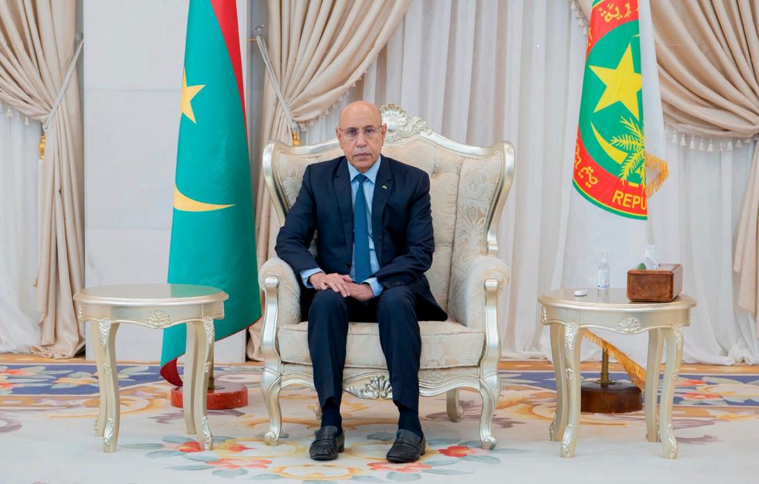 الغزواني يستقبل وفدا رسميا تشاديا