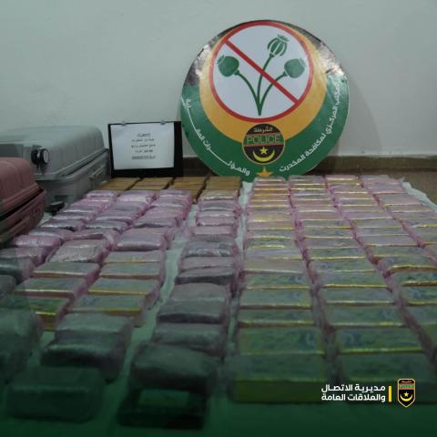 نواذيبو: الشرطة توقف 5 أشخاص وتضبط 85 كيلوغراماً من الحشيش