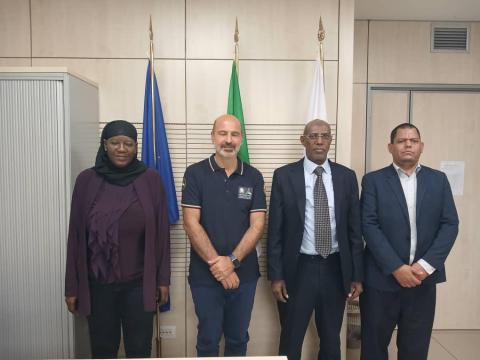المندوب العام للأمن المدني وتسيير الأزمات يقوم بزيارة عمل إلى إيطاليا